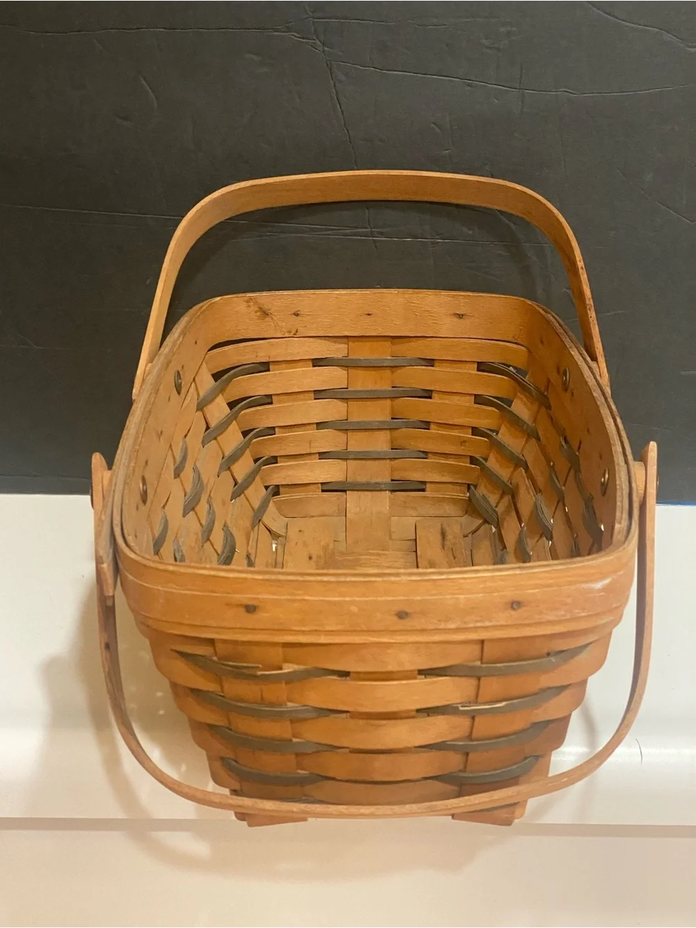Vintage Longaberger Rectangular Market Basket